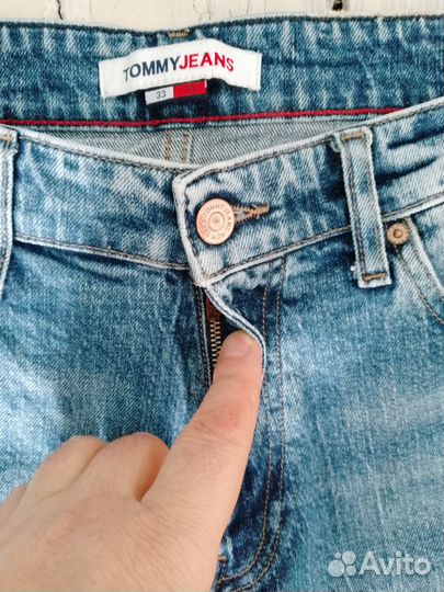 Tommy Hilfiger джинсы-дистресс мужские (W33L30)