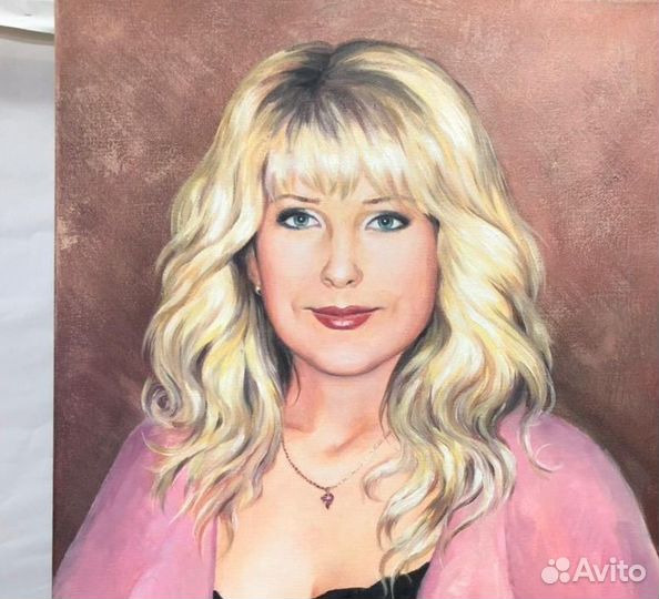 Портрет по фото на заказ. Маслом на холсте