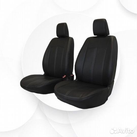 Чехлы на сиденье /2108, 2115/ Экокожа (цельн. задн