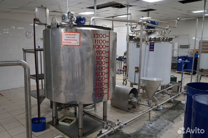 Линия производства пасты, кетчупа, майонеза