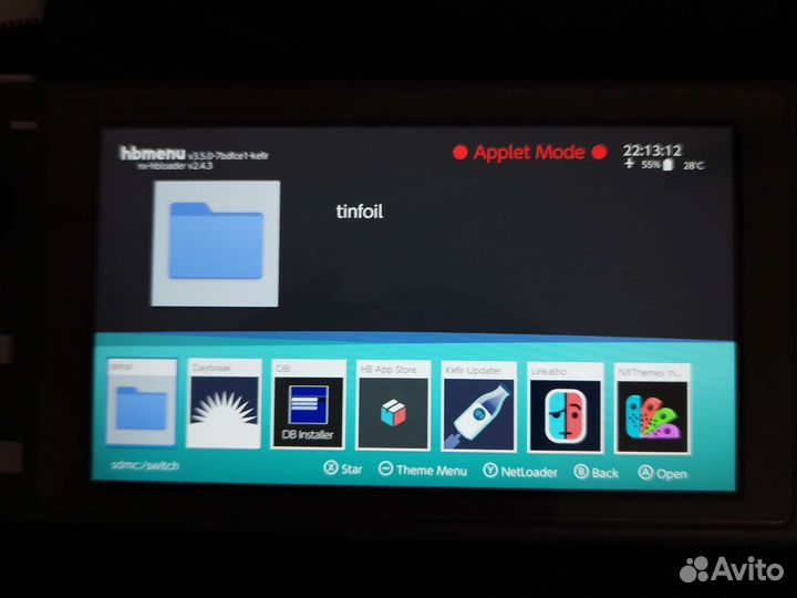 Nintendo switch lite прошитая