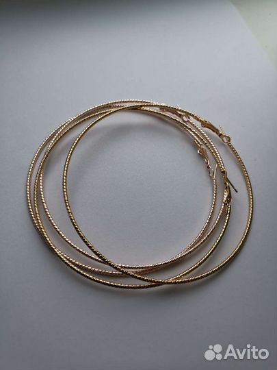 Серьги-кольца