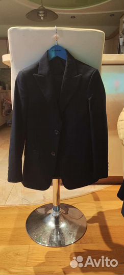 Школьный костюм для мальчика синий 128