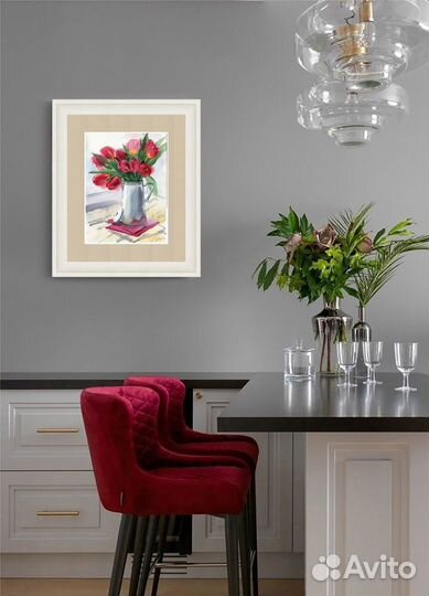 Картина акварелью 