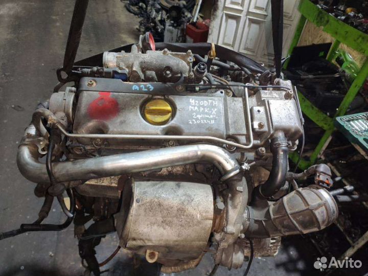 Двигатель Y20DTH Opel Zafira A 2002 2 Дизель