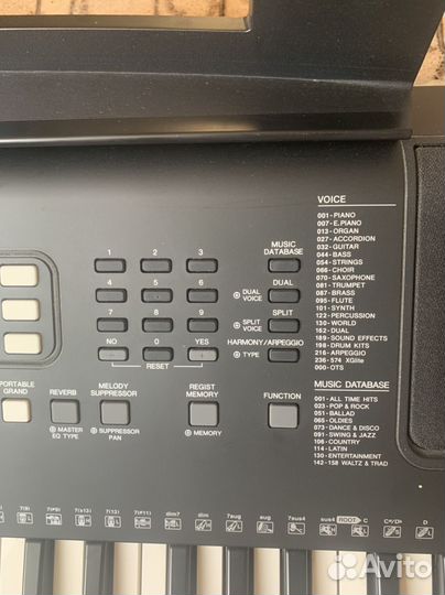 Синтезатор yamaha psr e363