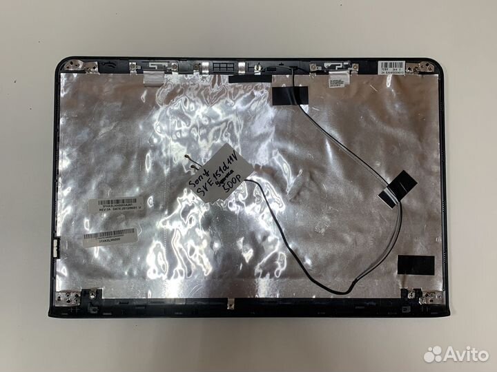 Крышка матрицы ноутбука sony sve151d11v