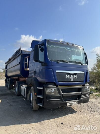 MAN TGS 19.390 с полуприцепом, 2010