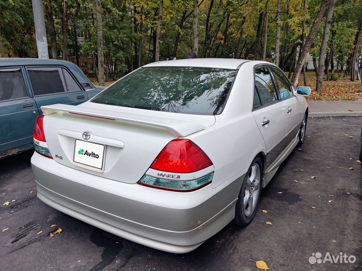 Toyota Mark II 2.5 AT, 2001, 160 000 км