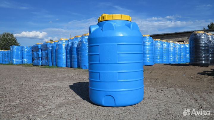 Классическая бочка для воды на дачу 300 литров