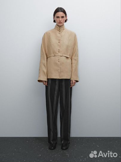 Кимоно Massimo Dutti из льна