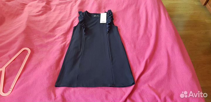 Школьный сарафан синий Новый