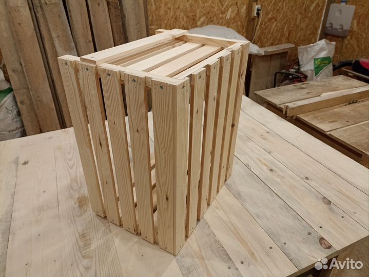 Ящик деревянный для хранения овощей