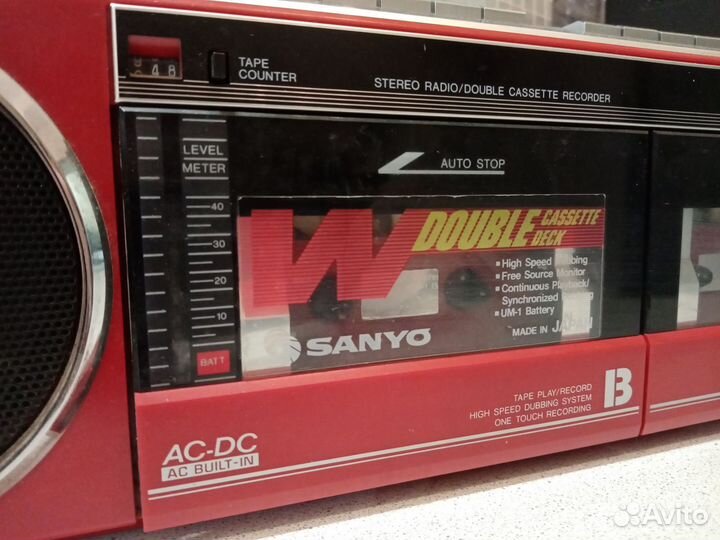 Кассетный магнитофон Sanyo N W730K