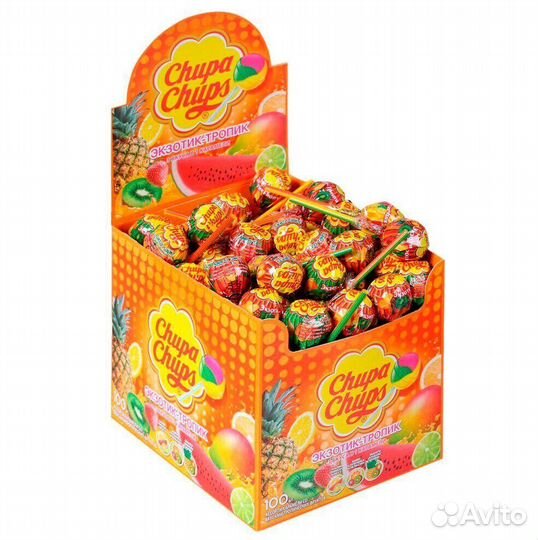 Chupa Chups Экзотик Тропик Perfetti Van Melle