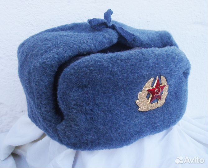 Шапка-ушанка солдатская, вс СССР