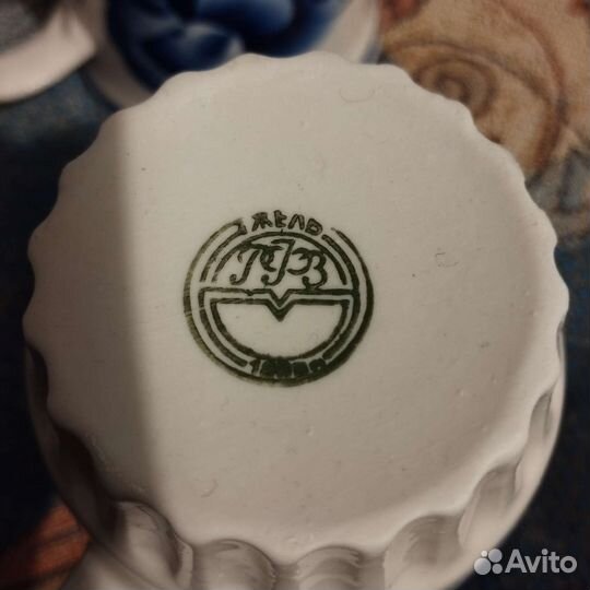 Кофейный сервиз СССР гжель рфз