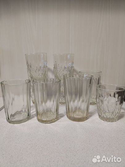 Лафитники,граненые стаканы(зчс,зс,бор,сзо),СССР