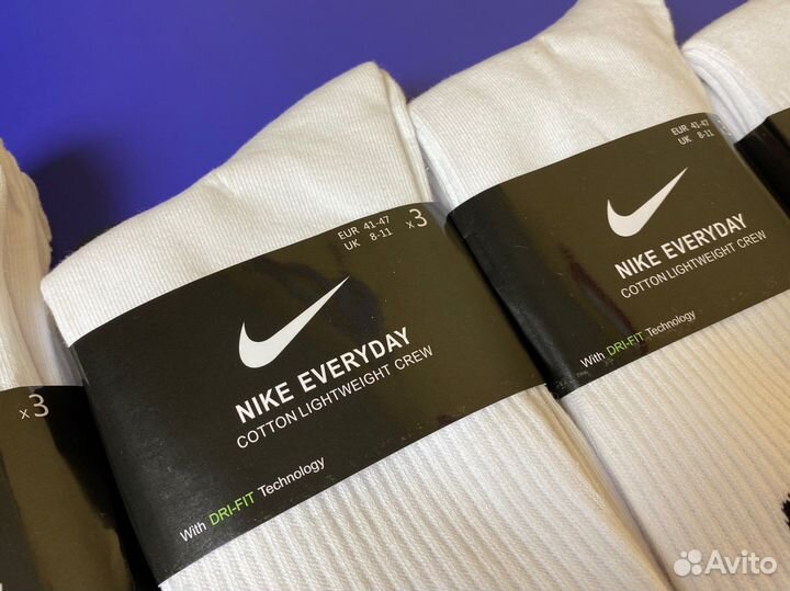 Носки Nike everyday 3 пары