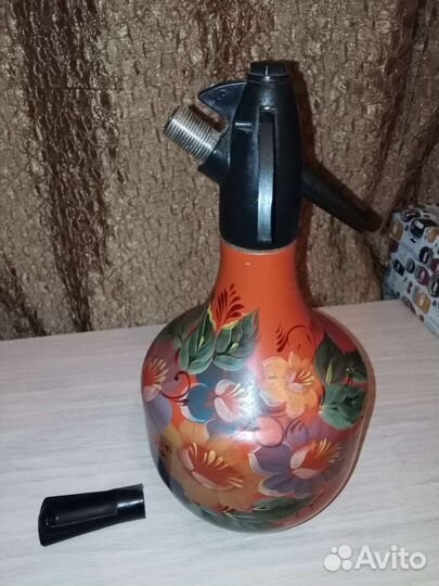 Сифон для газирования воды. Винтаж