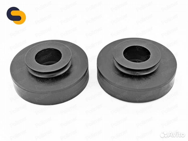 33-15-031/20 - Проставки увеличения клиренса задних пружин volkswagen - полиуретан 20 мм