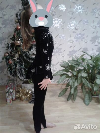 Костюм платье для фигурного катания