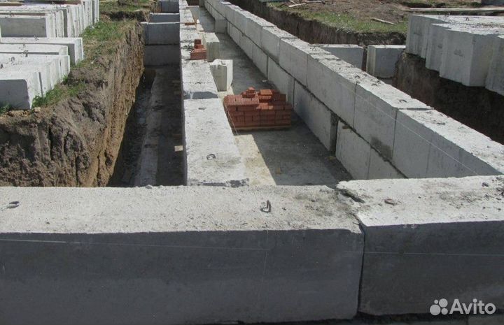 Фундаментные блоки 24.4.6 и др.размеры