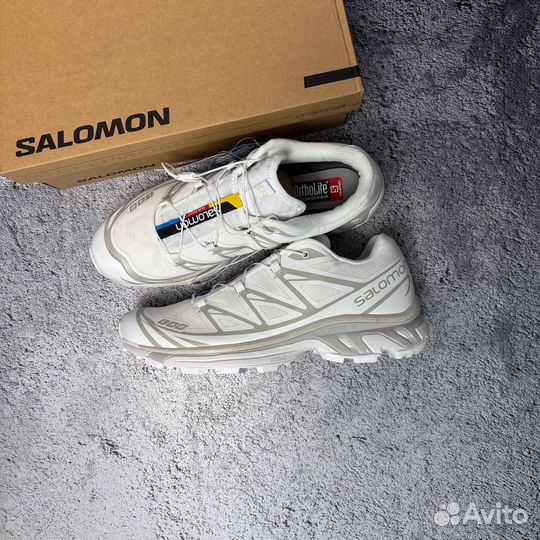 Кроссовки Salomon Xt-6 White весенние мужские