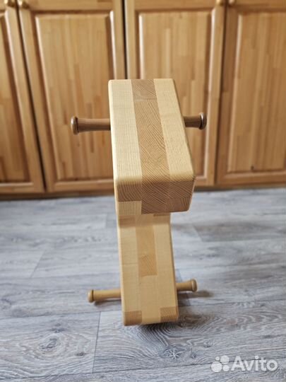 Лошадка качалка деревянная