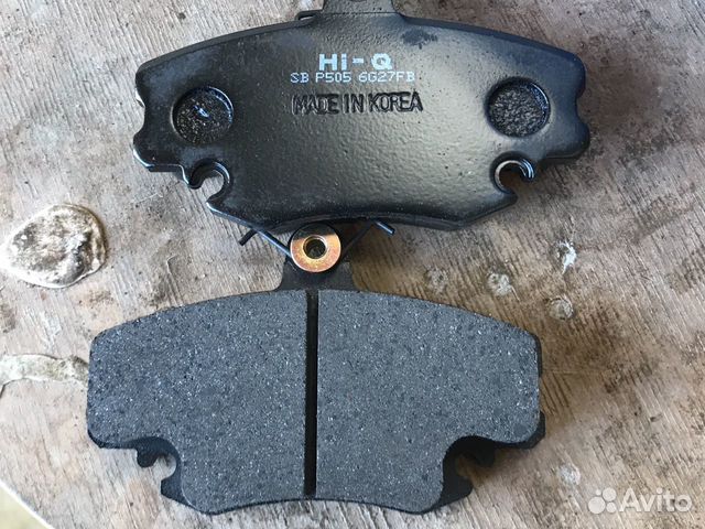 Тормозные колодки renault logan