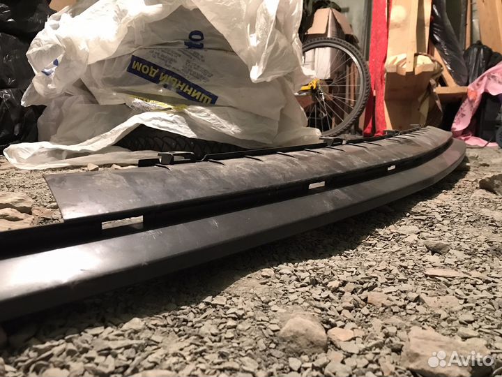 Спойлер переднего бампера dodge challenger