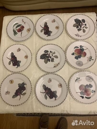 Бокалы фарфор Churchill Hookers Fruit Англия