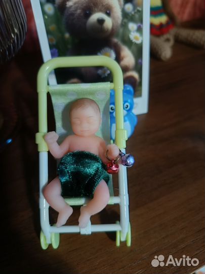 Пупс Zuru с коляской