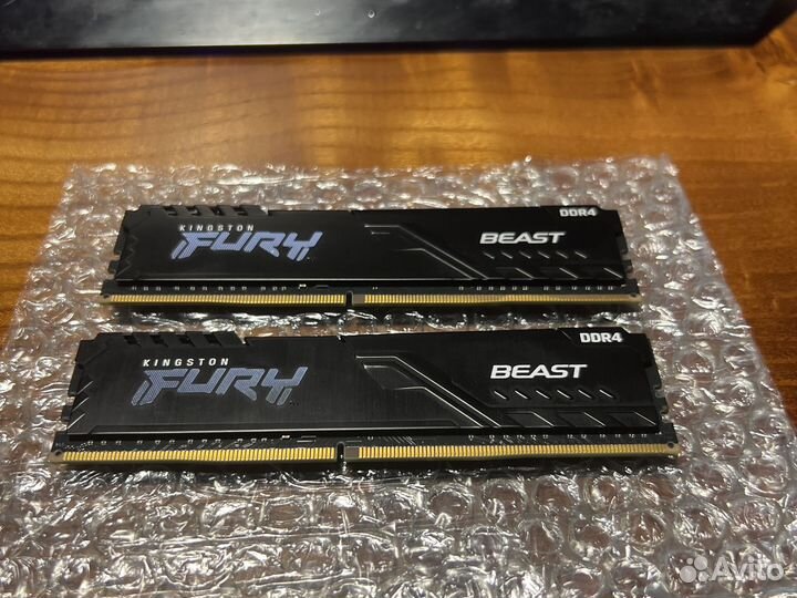 Оперативная память Kingston fury beast