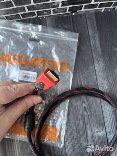Кабель hdmi 1,5 метра новый ферритовые фильтры