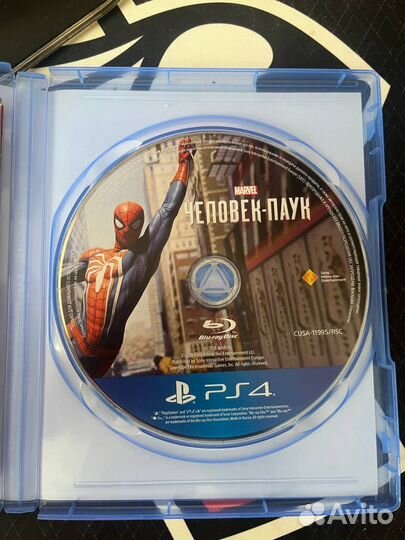 Человек паук ps4 диск