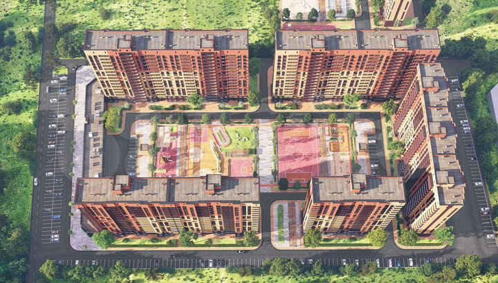 3-к. квартира, 69 м², 12/16 эт.