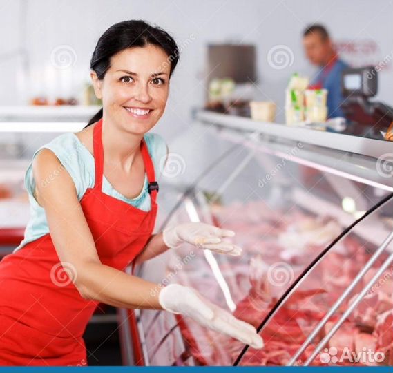 Продавец гастронома