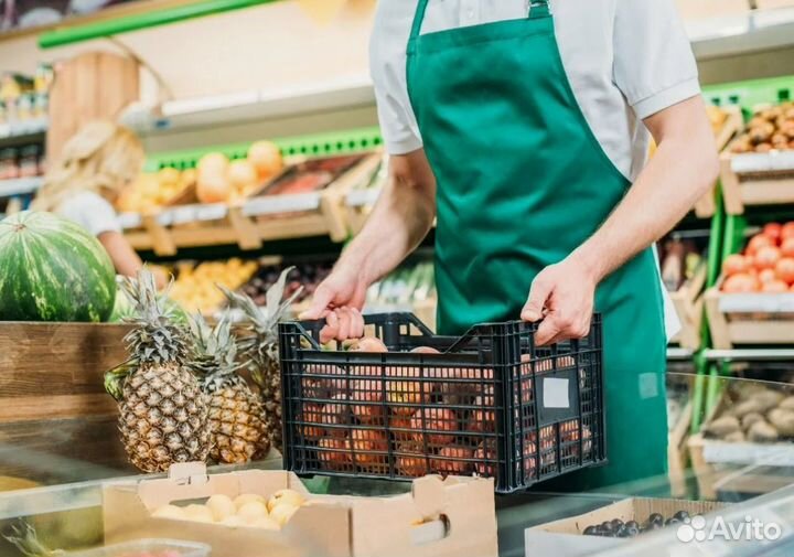 Работник торгового зала с еженедельными выплатами