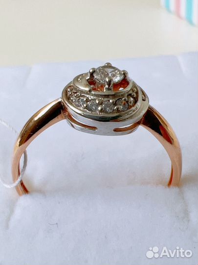 Новое золотое кольцо 585