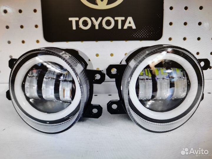 Противотуманки toyota (тойота) 3 линзы 60w