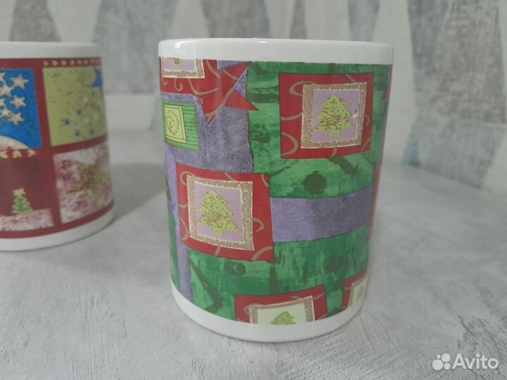 Кружки чашки новогодние