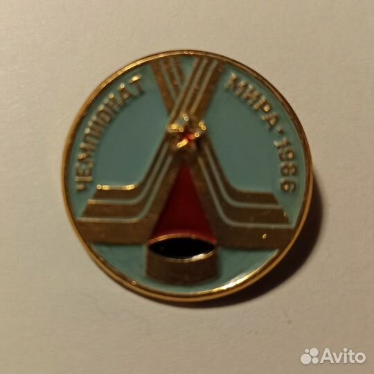 Значки хоккей