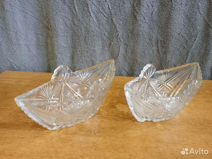 Салатница, хрустальная СССР