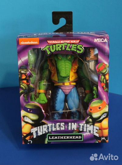 Черепашки Ниндзя Neca tmnt Leatherhead Кожеголовый