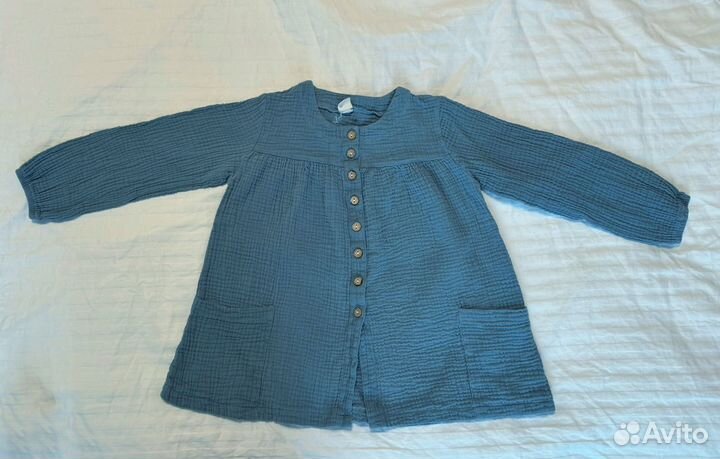 Платье муслиновое для девочки