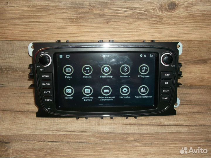 Магнитола 2DIN Ford Mondeo 4 Android GPS WiFi