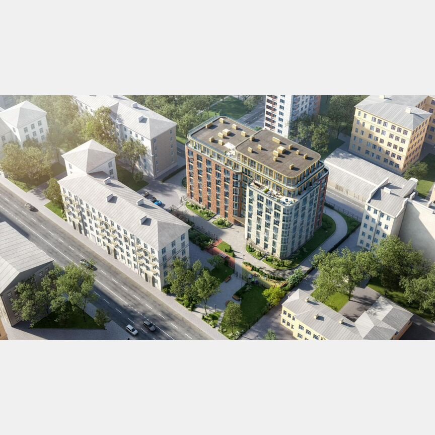 2-к. квартира, 103,3 м², 3/7 эт.