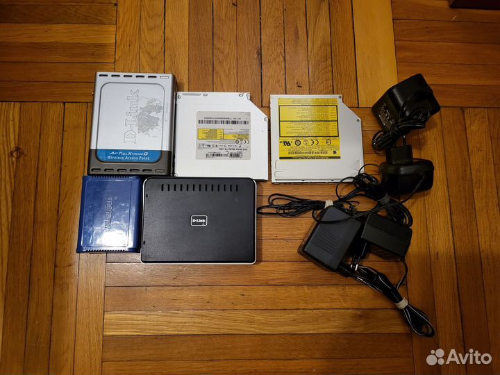 См все фото) Куча сетевого компьютерного добра