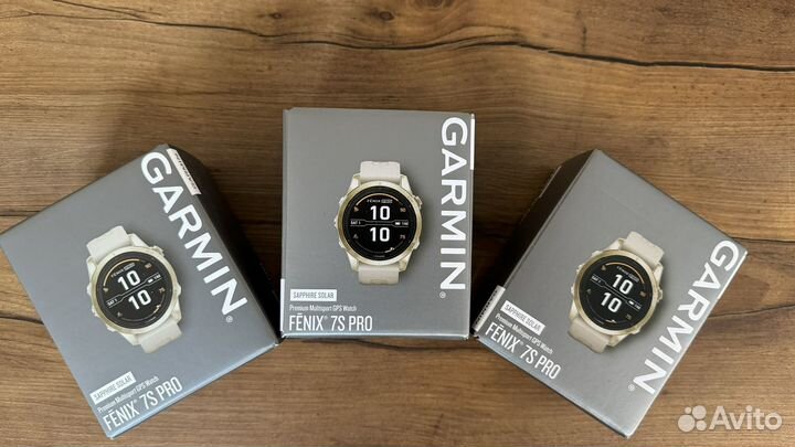 Garmin fenix 7s pro sapphire solar gold,рф,Питер